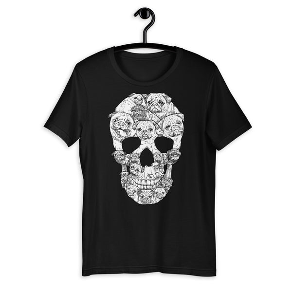 Pugs Skull Unisex T-shirt