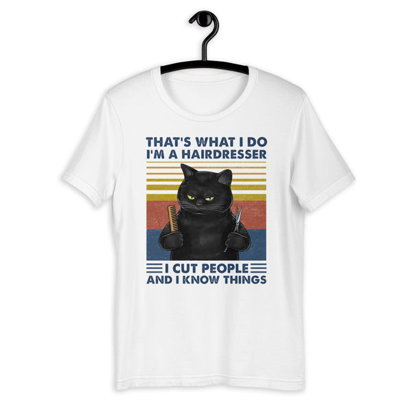 I'm A Hairdresser Cat Unisex T-shirt