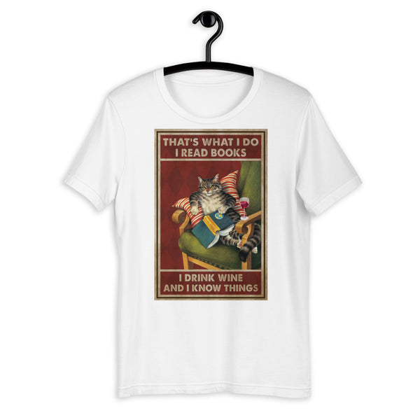 I Drink Wine Unisex T-shirt