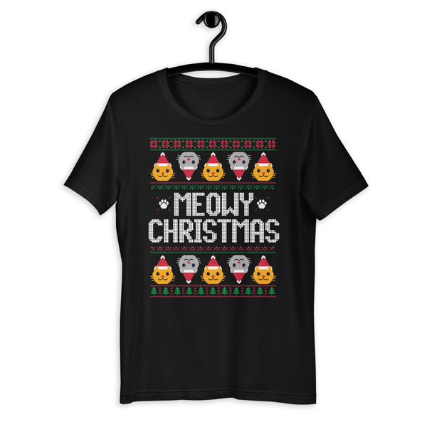 Meowy Christmas Unisex T-shirt