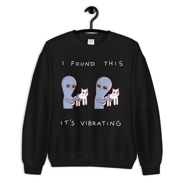 Cat Vibrating Unisex Sweatshirt