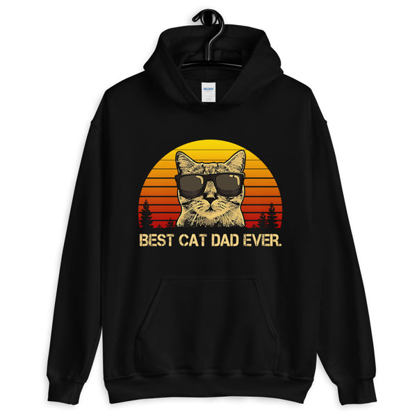 Best Cat Dad Ever Unisex Hoodie
