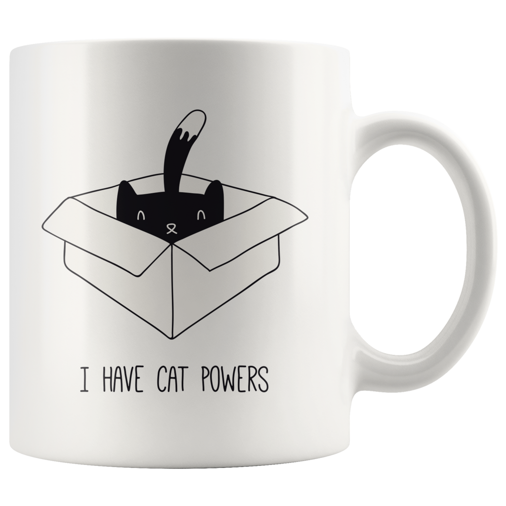 I Have Cat Powers Mug
