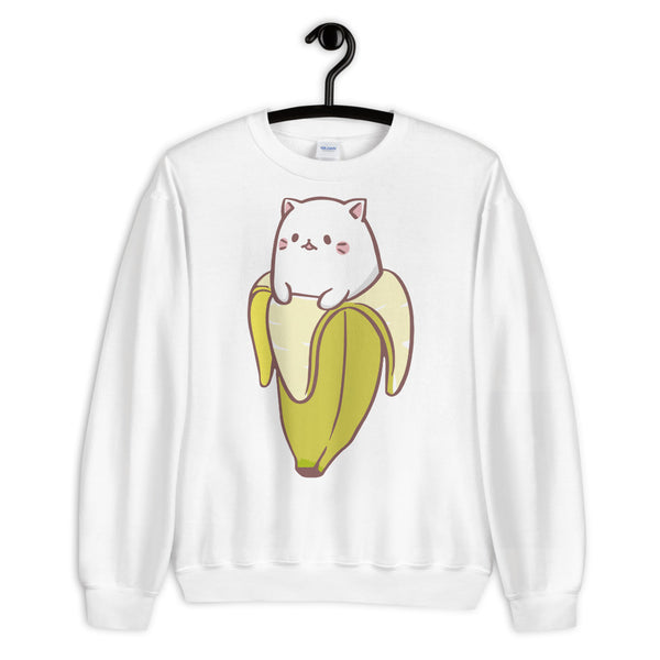 Cat Banana Unisex Sweatshirt