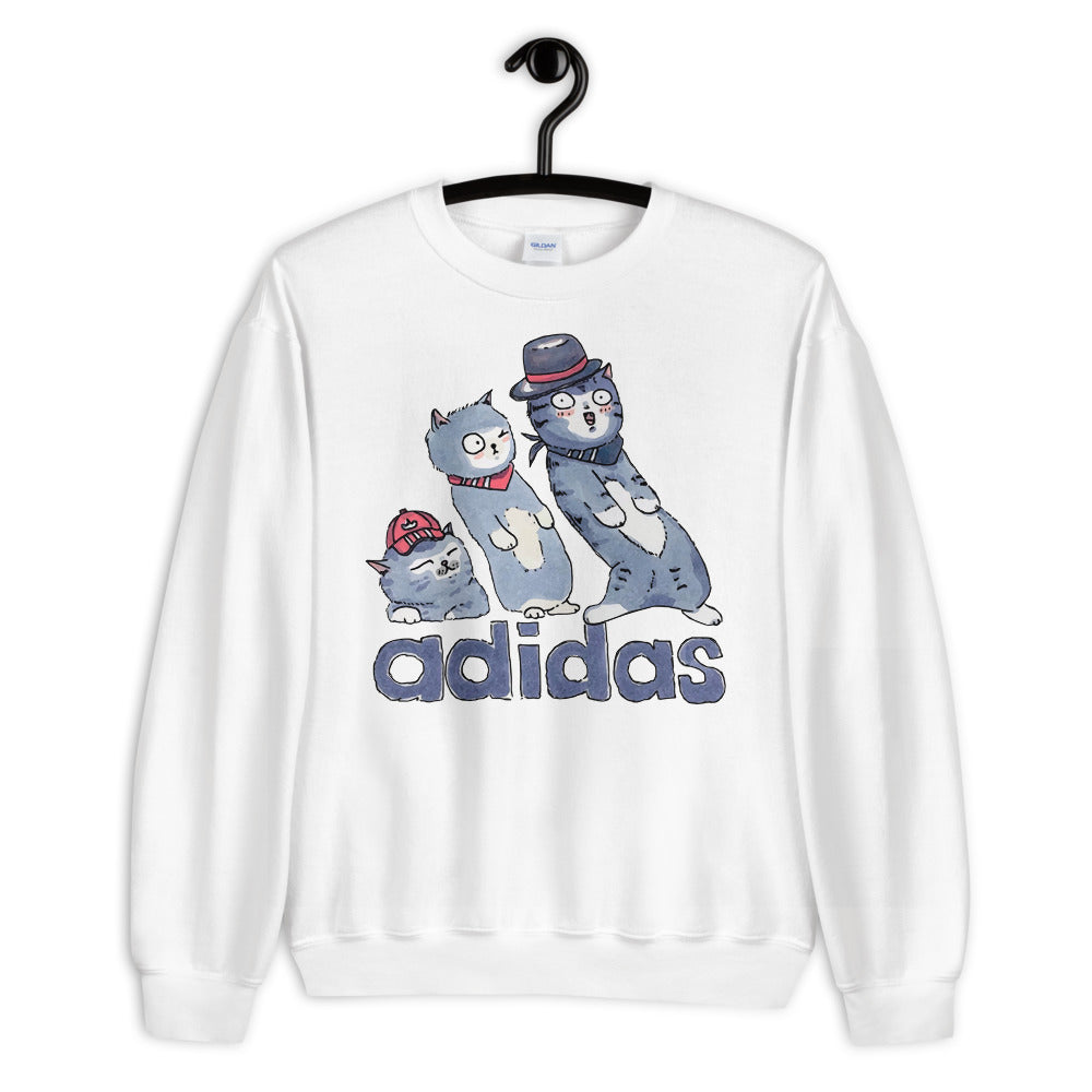 Adidas Cat Unisex Sweatshirt