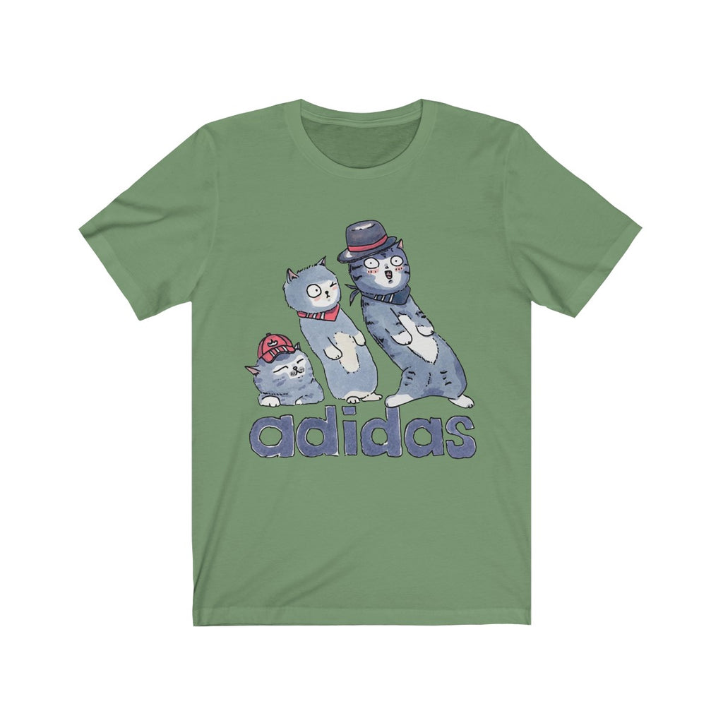 Adidas Cat Unisex T-shirt – Cute Cat Nation