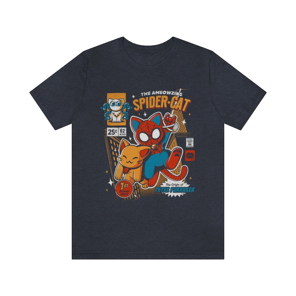 Spider Cat Unisex T-shirt – Cute Cat Nation