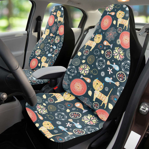 Lovely Cats Car Seat Cover