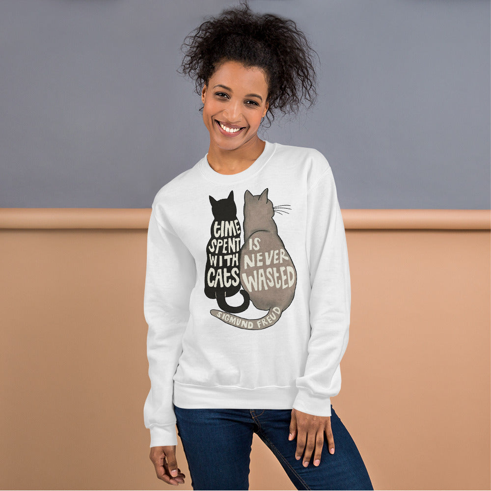 Lifestyle cat sales sweatshirt