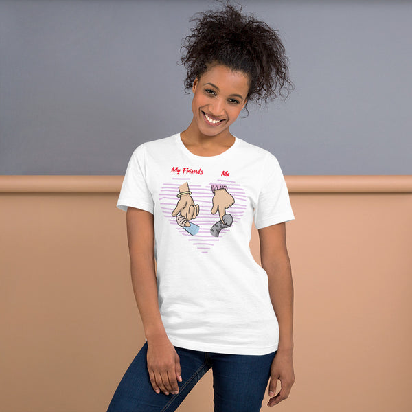 My Friends Vs Me Unisex T-shirt