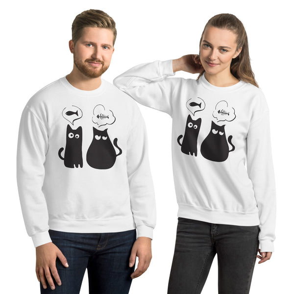 Cute Cats Unisex Sweatshirt