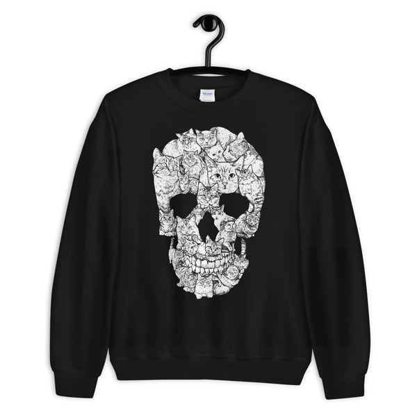 Cats Skull Unisex Sweatshirt