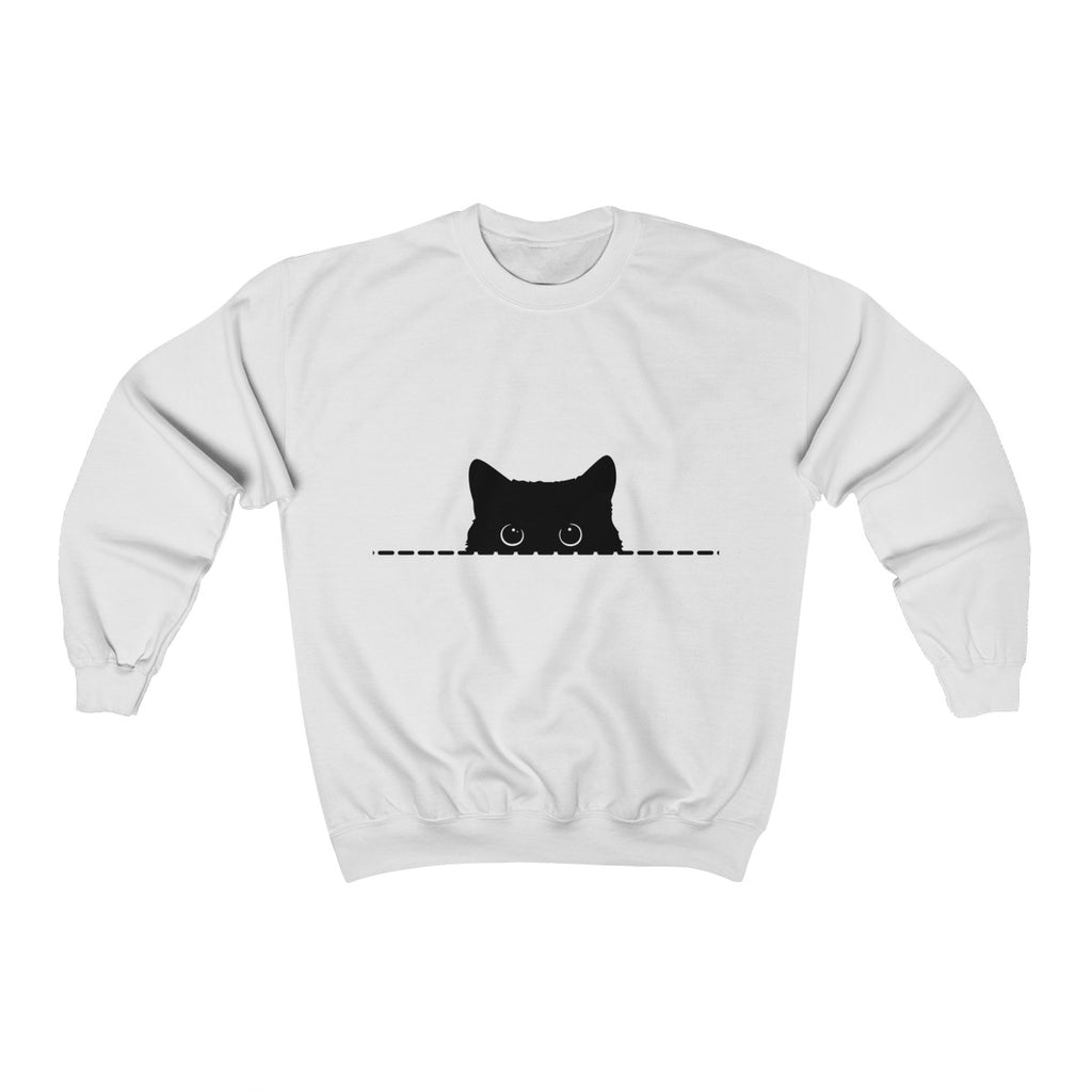 Black on sale cat sweatshirt