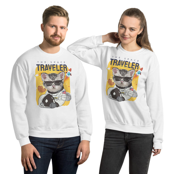 The Space Traveler Unisex Sweatshirt