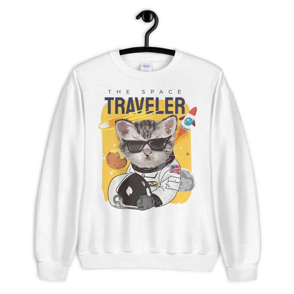 The Space Traveler Unisex Sweatshirt