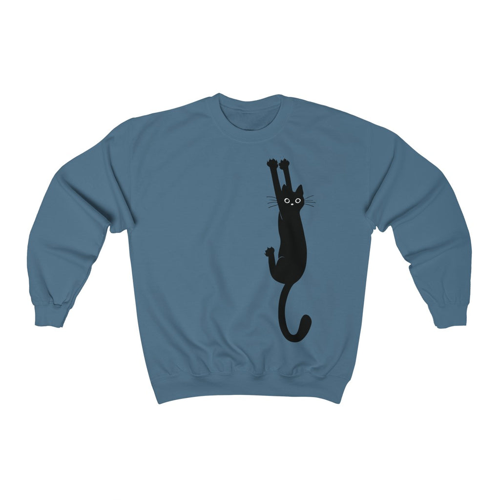 Cat best sale holding sweatshirt