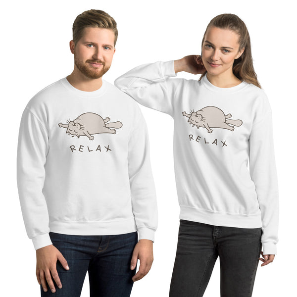 Cat Relax Unisex Sweatshirt