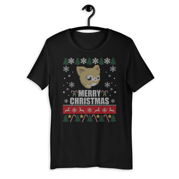 Merry Christmas Cat Unisex T-shirt