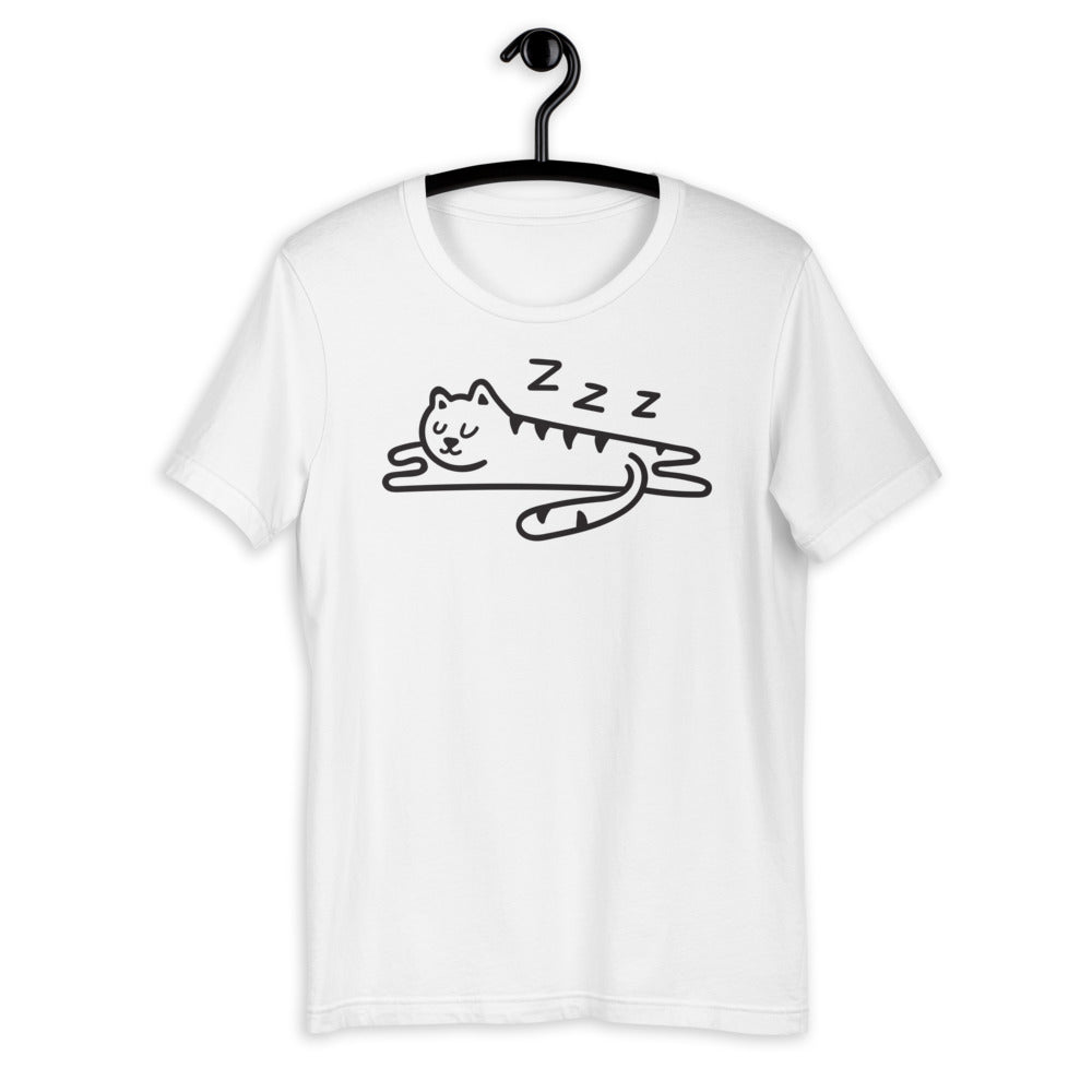 Sleeping Cat Unisex T-shirt