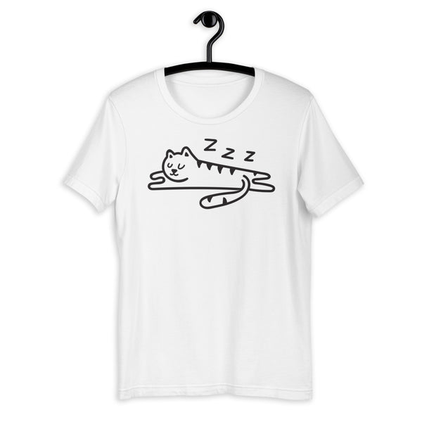 Sleeping Cat Unisex T-shirt