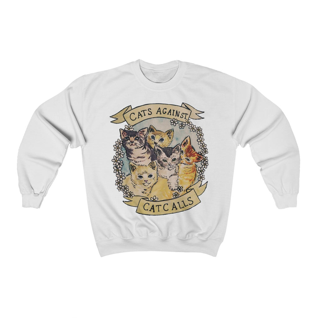 Cats against catcalls shirt sale