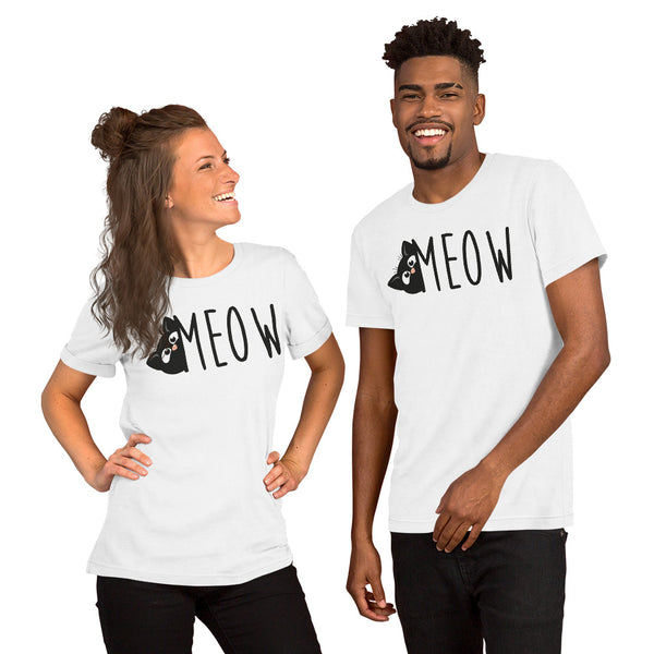 Meow Sneak Cat Unisex T-shirt