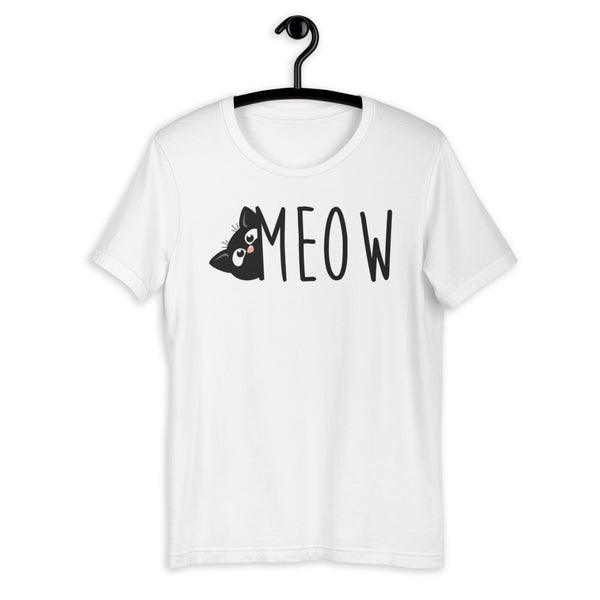 Meow Sneak Cat Unisex T-shirt