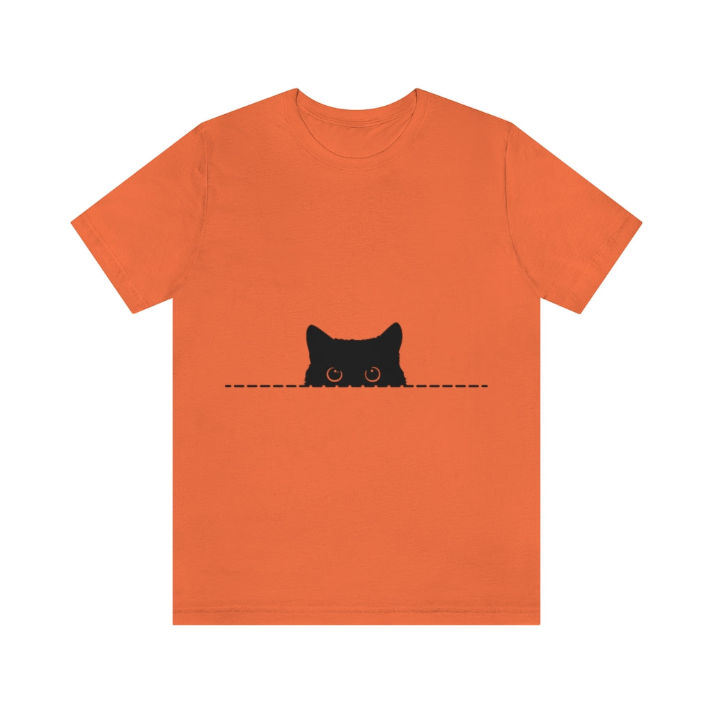 Sneak Black Cat Unisex T-shirt