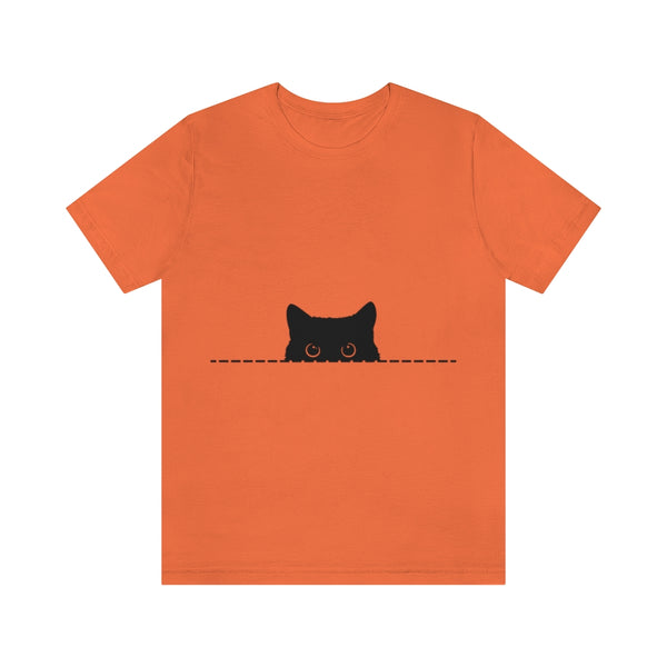 Sneak Black Cat Unisex T-shirt