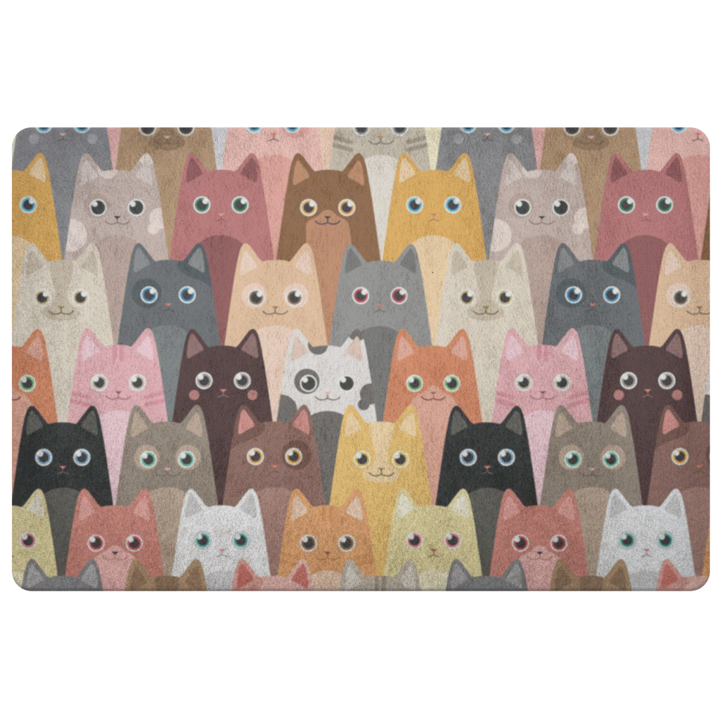 Cute Cats Doormat