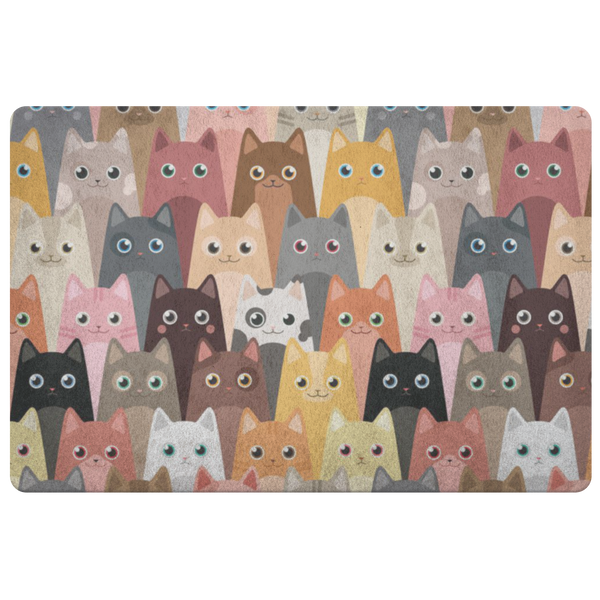 Cute Cats Doormat