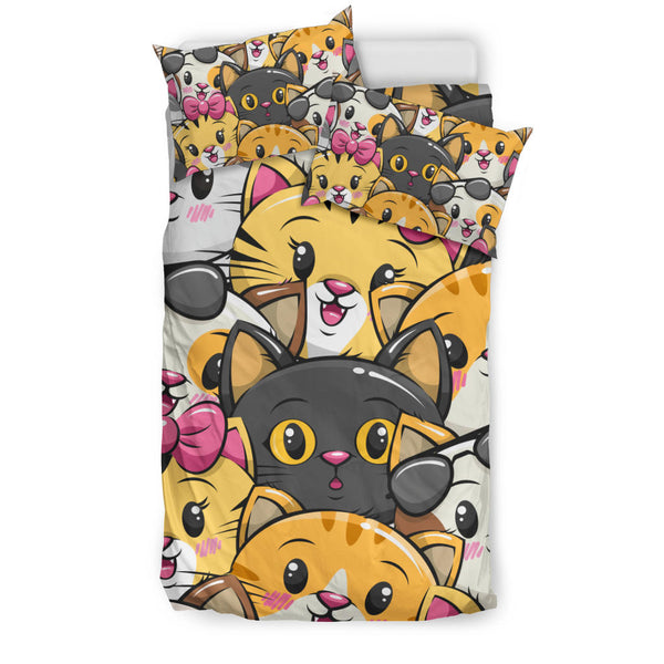 Cute Cats Bedding Set