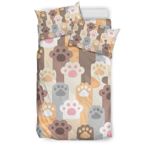 Cute Cat Paws Bedding Set