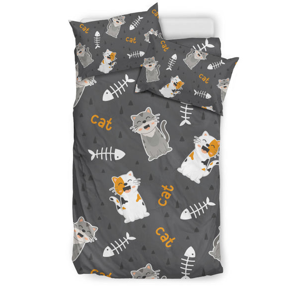 Funny Cats Bedding Set