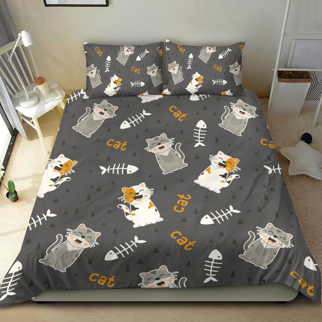 Funny Cats Bedding Set