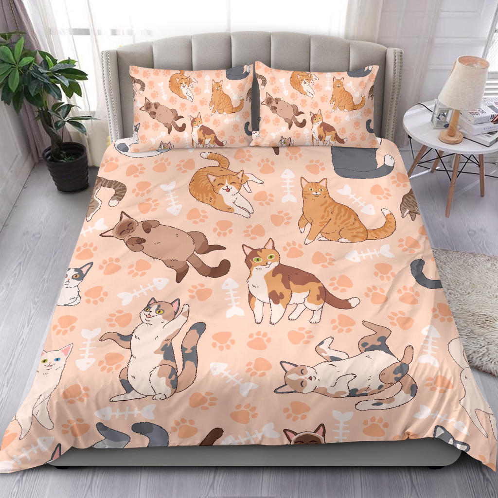 Lovely Cats Bedding Set
