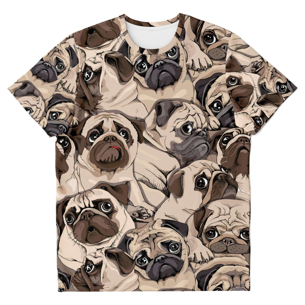 Cute Pugs Unisex T-shirt