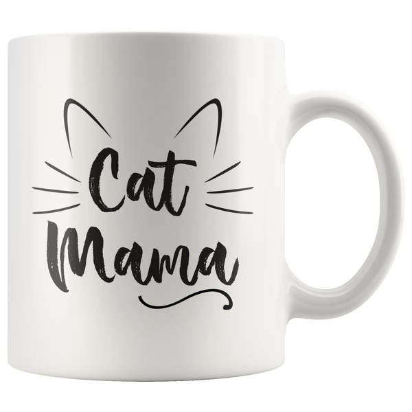 Cat Mama and Cat Papa Combo Mugs