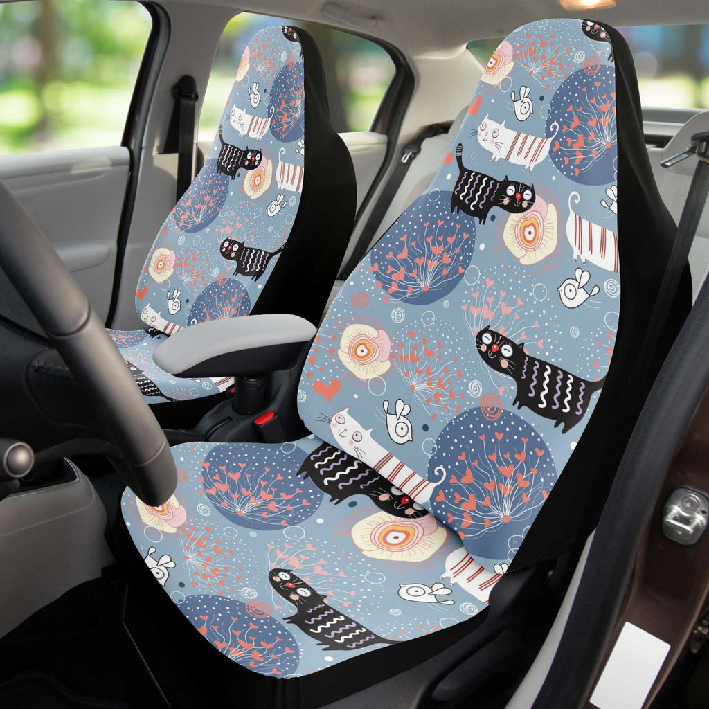 Lovely Cats Car Seat Cover