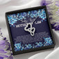 Best Mother-In-Law Double Hearts Necklace
