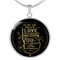 To My Cat Luxury Circle Necklace