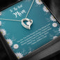 To The Best Mom Forever Love Necklace