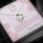 To My Mom Forever Love Necklace