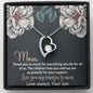 Love You My Amazing Mom Forever Love Necklace