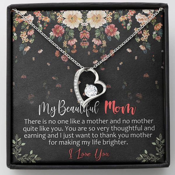 My Beautiful Mom Forever Love Necklace