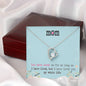 To My Mom Forever Love Necklace