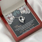 Love You My Amazing Mom Forever Love Necklace