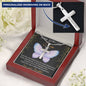 Happy Mother's Day Personalized Cross Necklace