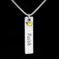 Personalized Birthstone Name Necklace