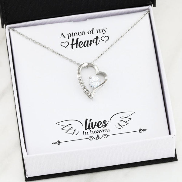 A Piece Of My Heart Forever Love Necklace